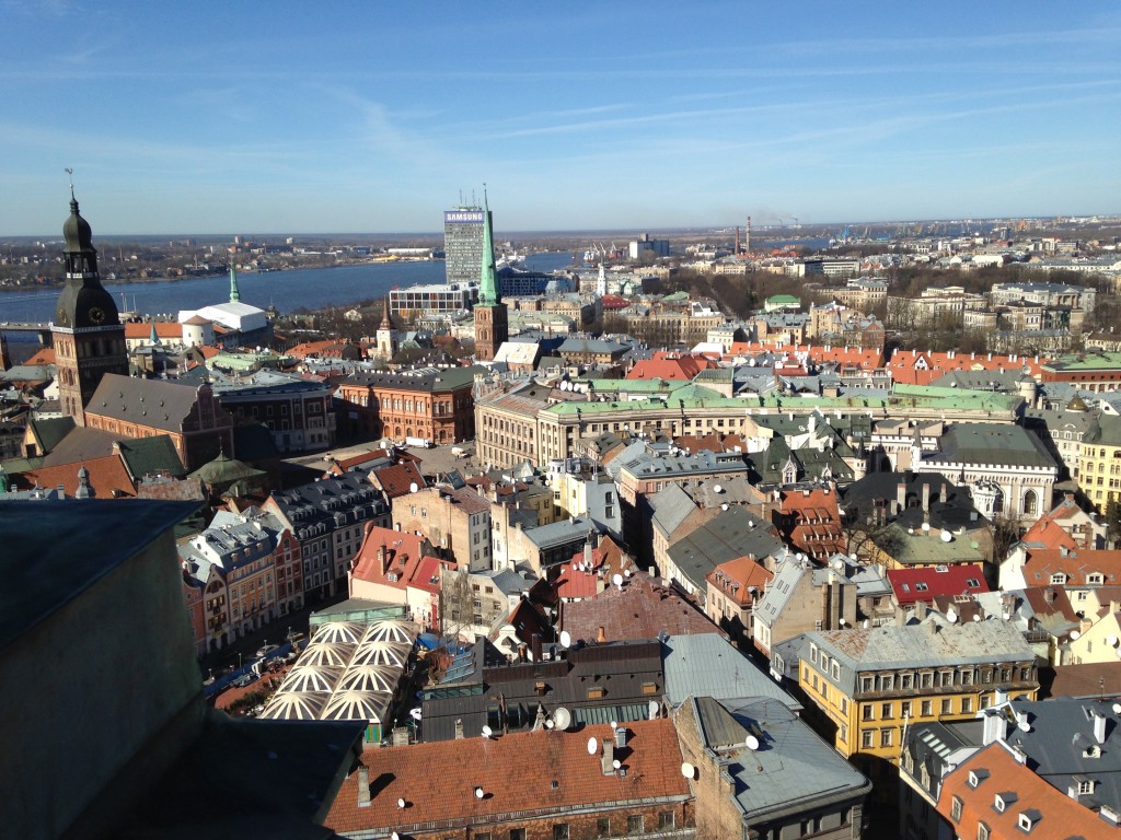 Riga from above
