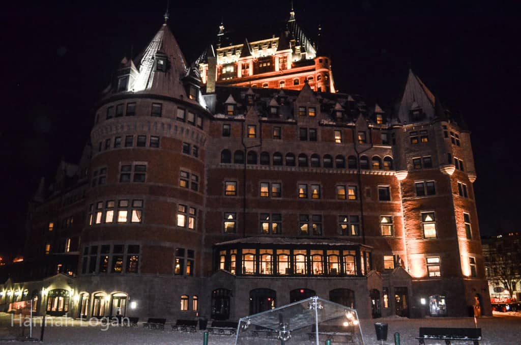 The Chateau Frontenac