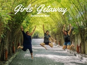 girls getaway Bali