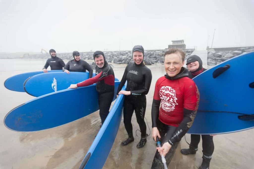 Learning to Surf in Ireland