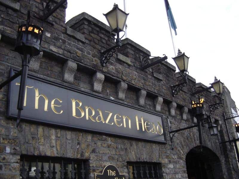 Brazen Head pub in Dublin, Ireland