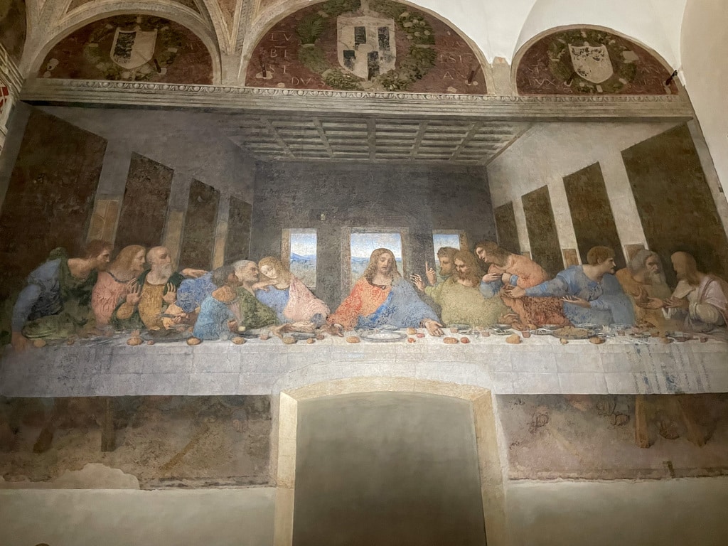 Da Vinci's Last Supper in Milan