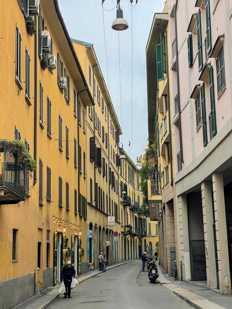 Streets of Milan
