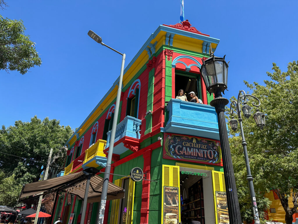 La Boca colourful houses