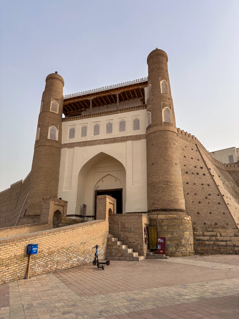 The gate to the Ark of Bukhara.